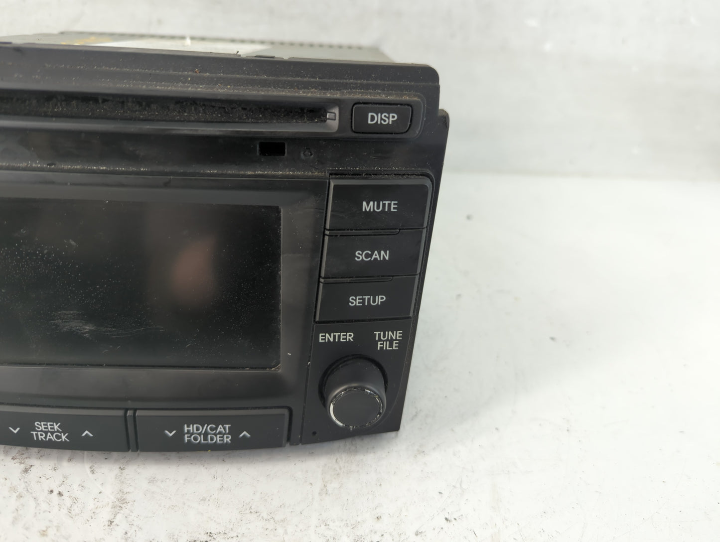 2012-2014 Hyundai Sonata Radio AM FM Cd Player Receiver Replacement P/N:96180-3Q8504X Fits Fits 2012 2013 2014 OEM Used Auto