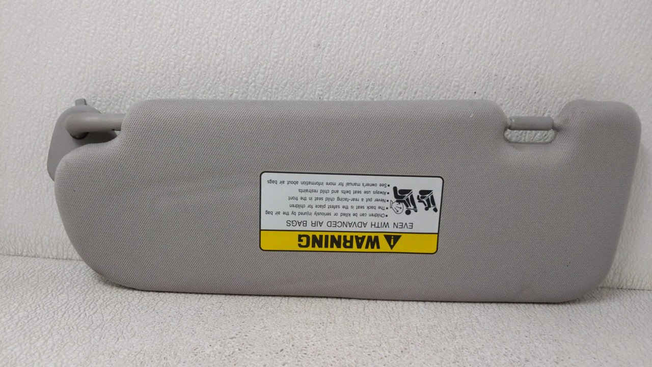 2012-2014 Hyundai Sonata Sun Visor Shade Replacement Passenger Right Mirror Fits Fits 2012 2013 2014 OEM Used Auto Parts - O