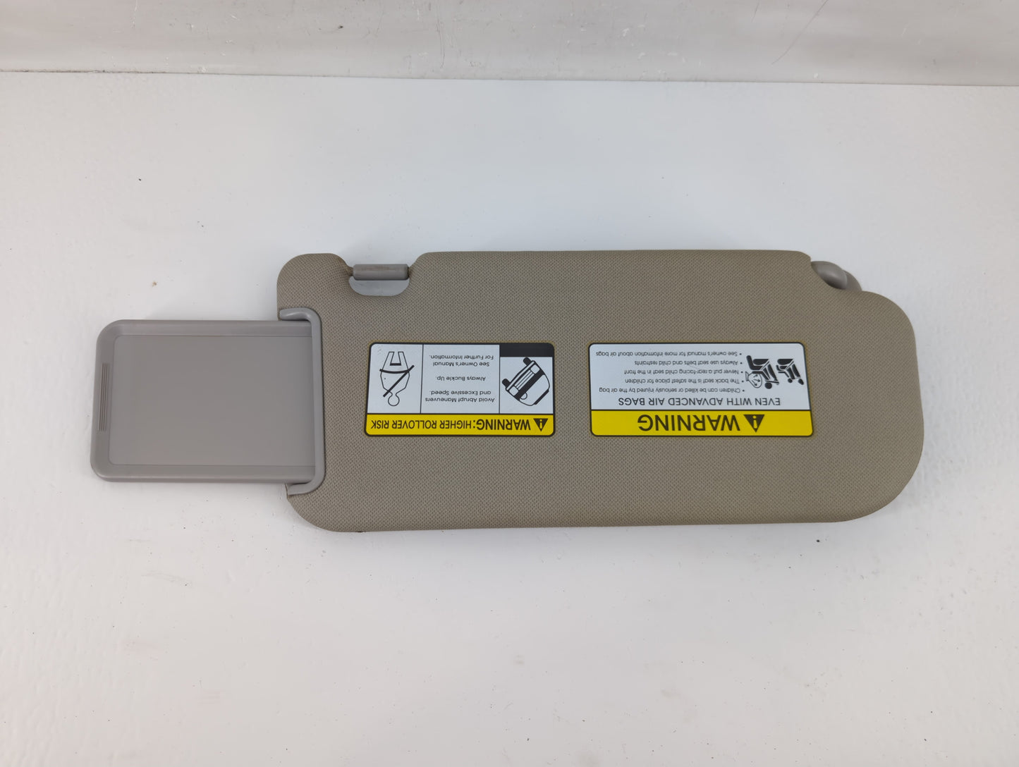 2010-2015 Hyundai Tucson Sun Visor Shade Replacement Driver Left Mirror Fits Fits 2010 2011 2012 2013 2014 2015 OEM Used Aut