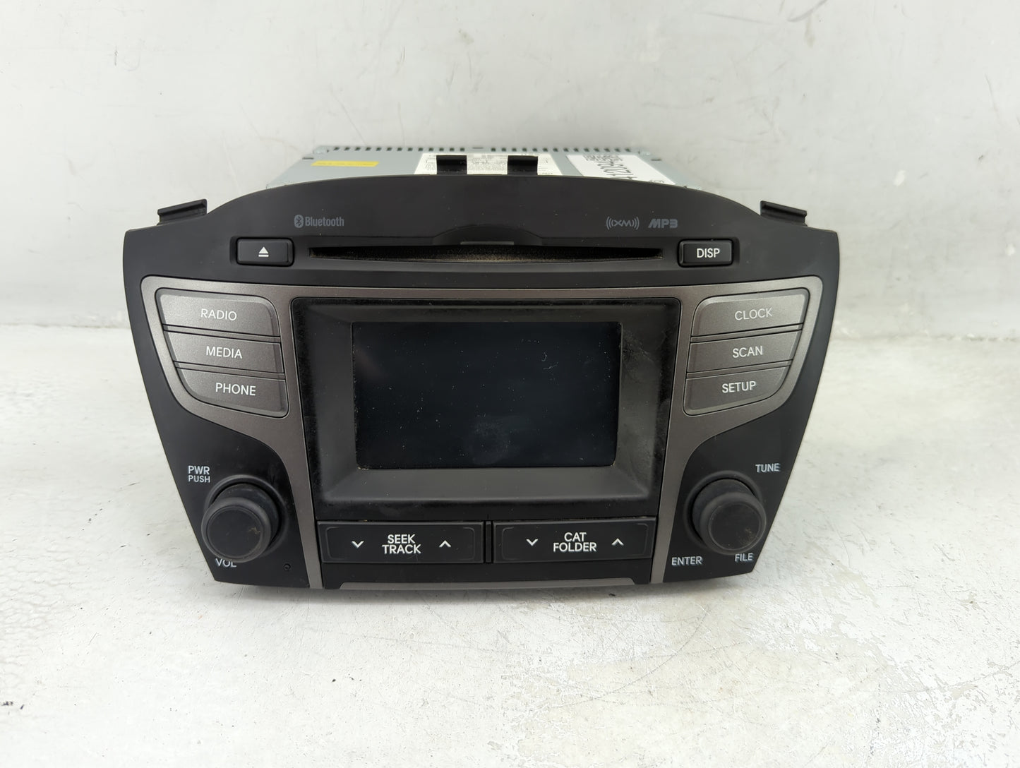 2014-2015 Hyundai Tucson Radio AM FM Cd Player Receiver Replacement P/N:96170-2S910TJP Fits Fits 2014 2015 OEM Used Auto Par