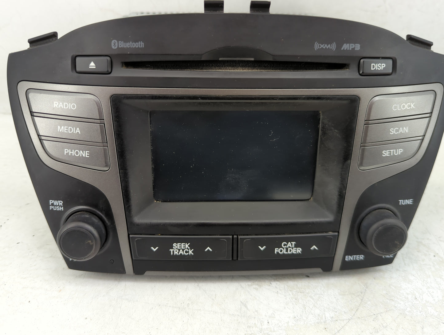 2014-2015 Hyundai Tucson Radio AM FM Cd Player Receiver Replacement P/N:96170-2S910TJP Fits Fits 2014 2015 OEM Used Auto Par