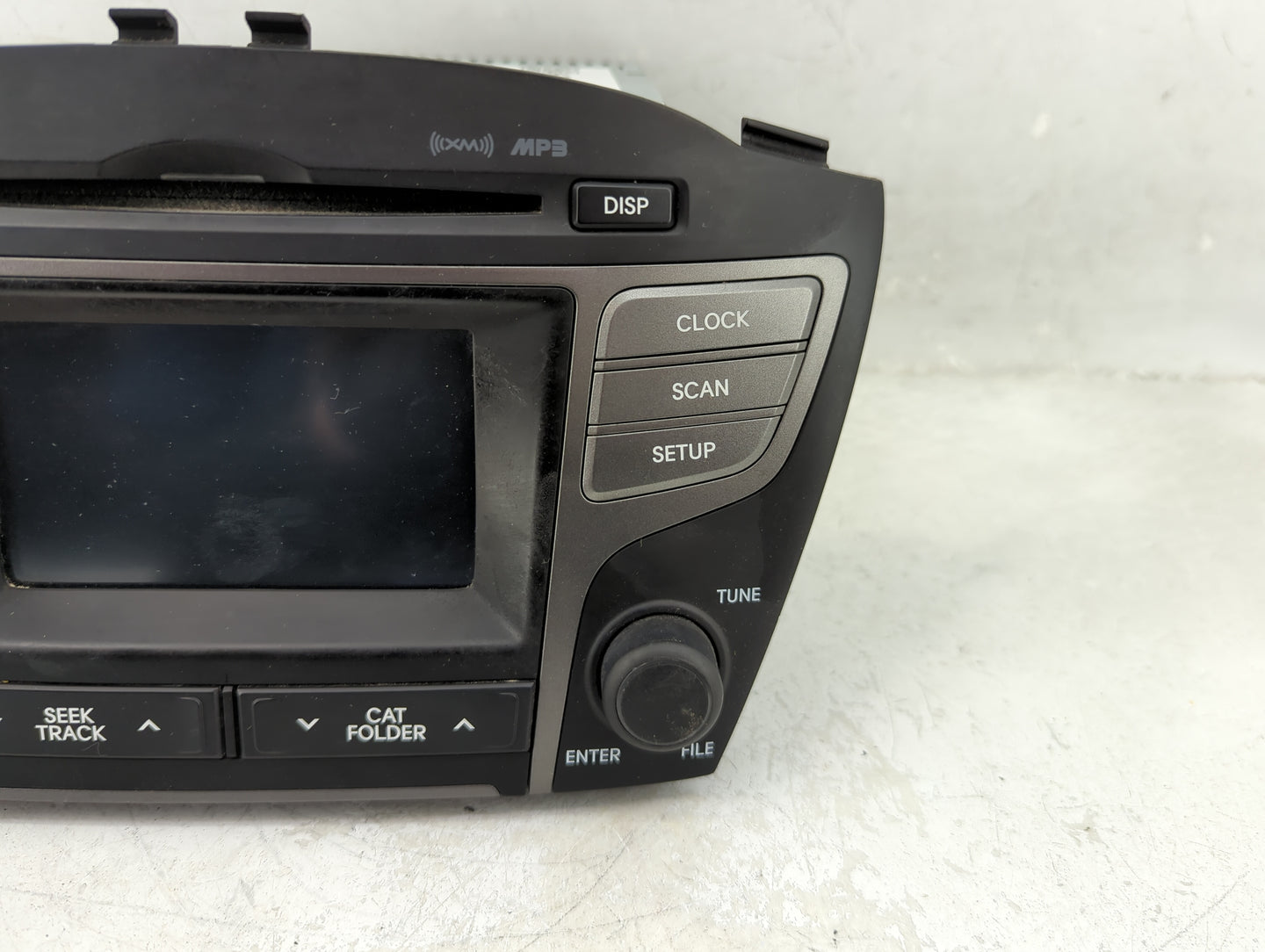2014-2015 Hyundai Tucson Radio AM FM Cd Player Receiver Replacement P/N:96170-2S910TJP Fits Fits 2014 2015 OEM Used Auto Par