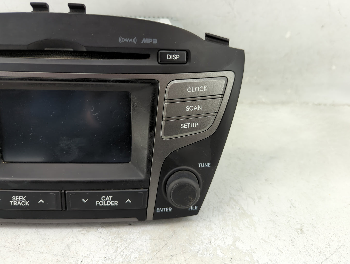 2014-2015 Hyundai Tucson Radio AM FM Cd Player Receiver Replacement P/N:96170-2S910TJP Fits Fits 2014 2015 OEM Used Auto Par