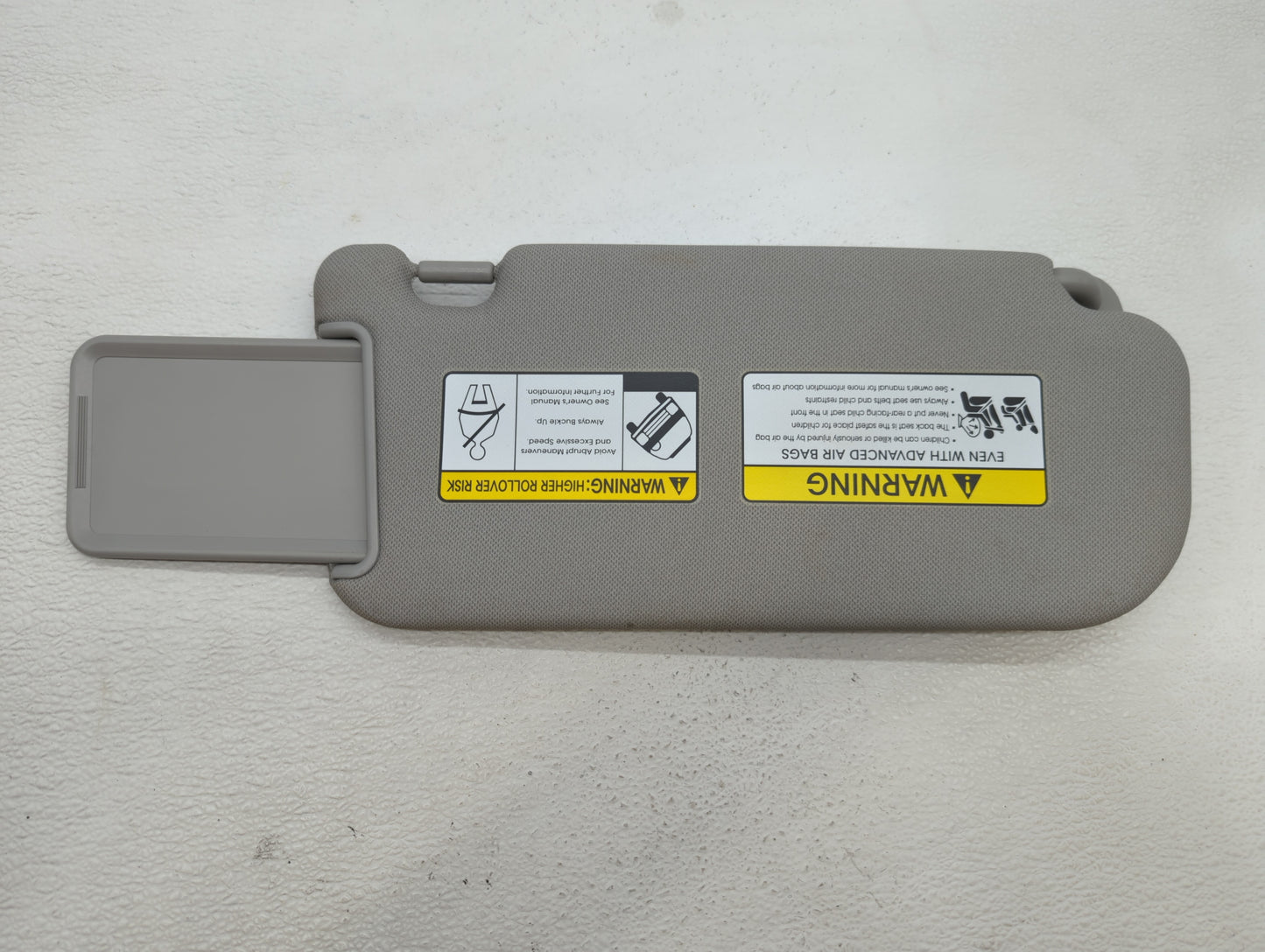 2010-2015 Hyundai Tucson Sun Visor Shade Replacement Driver Left Mirror Fits Fits 2010 2011 2012 2013 2014 2015 OEM Used Aut
