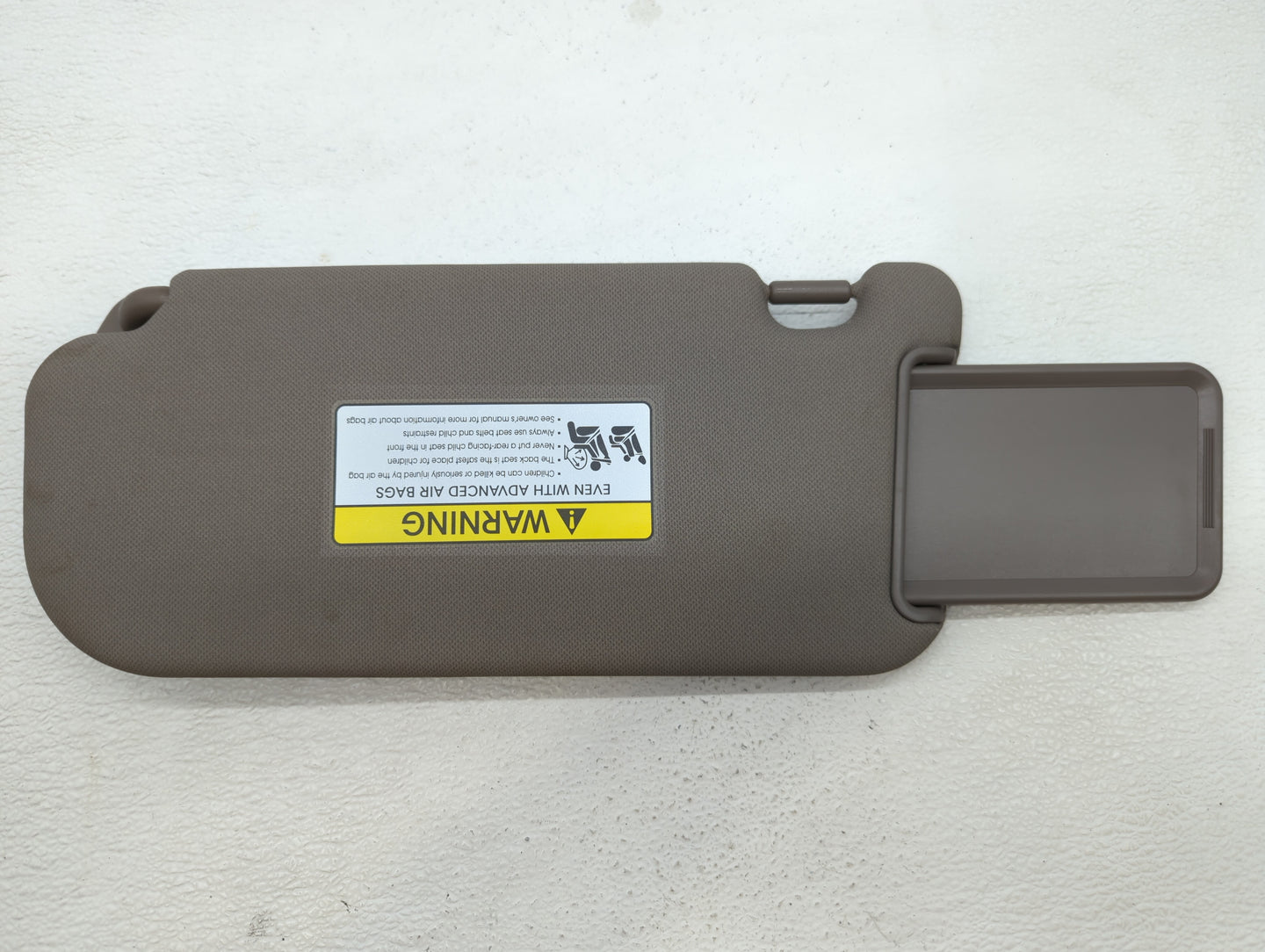 2010-2015 Hyundai Tucson Sun Visor Shade Replacement Passenger Right Mirror Fits Fits 2010 2011 2012 2013 2014 2015 OEM Used
