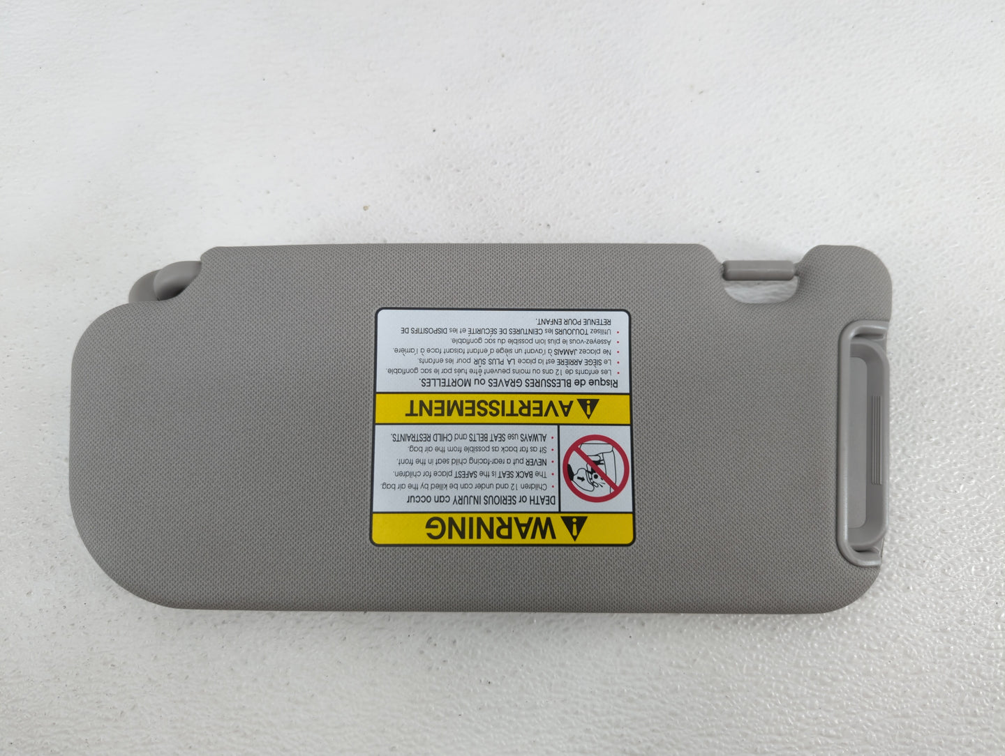 2010-2015 Hyundai Tucson Sun Visor Shade Replacement Passenger Right Mirror Fits Fits 2010 2011 2012 2013 2014 2015 OEM Used