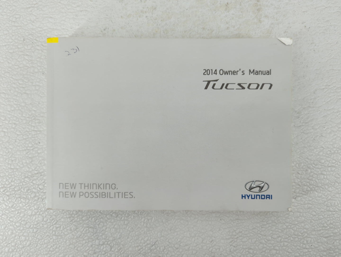 2014 Hyundai Tucson Owners Manual Book Guide OEM Used Auto Parts - Oemusedautoparts1.com
