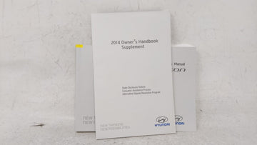 2014 Hyundai Tucson Owners Manual Book Guide OEM Used Auto Parts