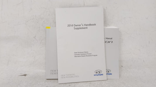 2014 Hyundai Tucson Owners Manual Book Guide OEM Used Auto Parts
