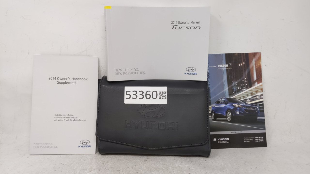 2014 Hyundai Tucson Owners Manual Book Guide OEM Used Auto Parts - Oemusedautoparts1.com