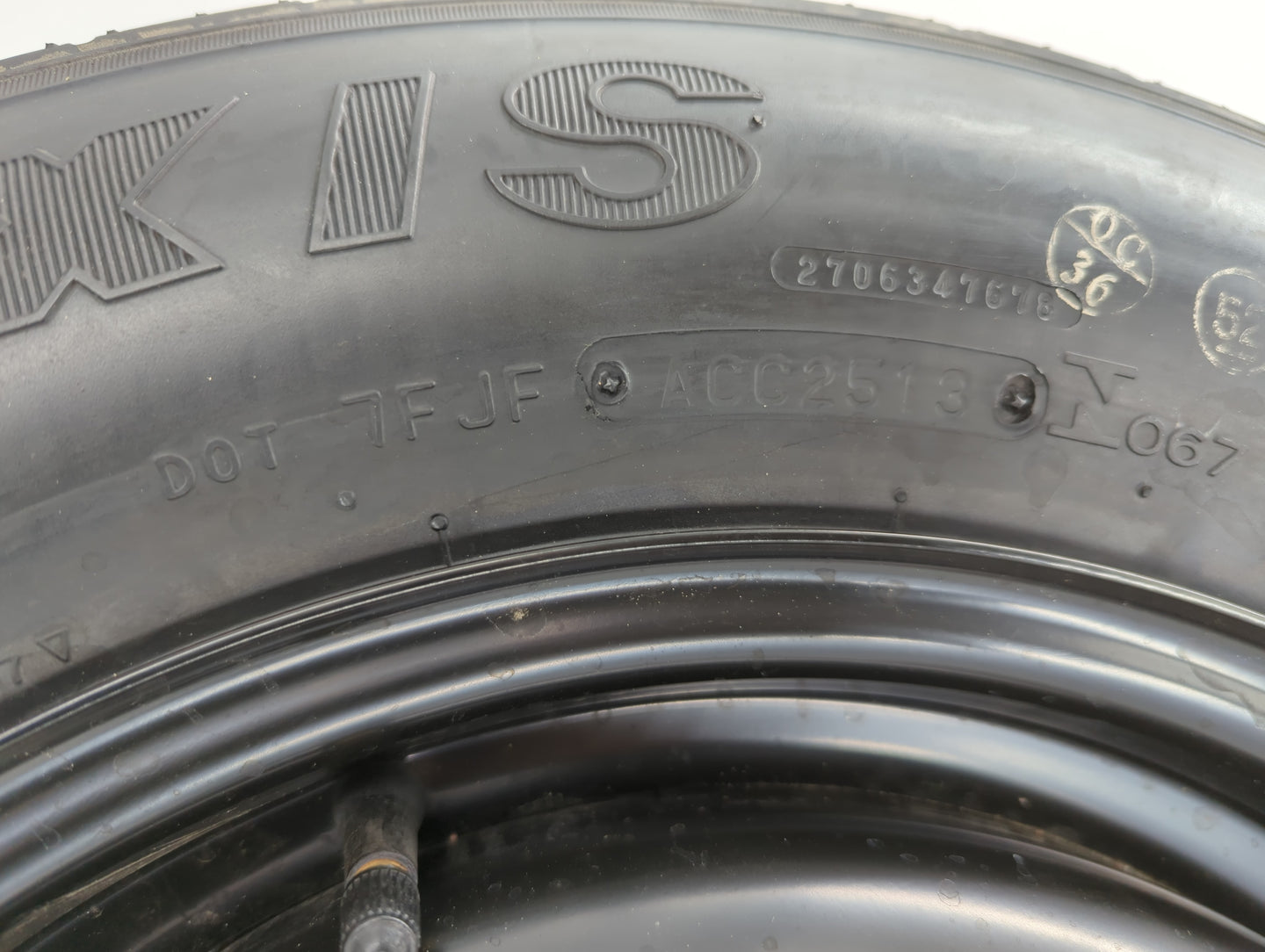 2006-2015 Hyundai Tucson Spare Donut Tire Wheel Rim Oem - Oemusedautoparts1.com