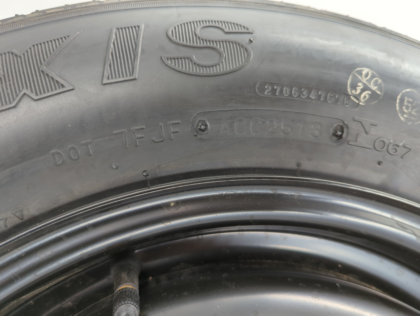 2006-2015 Hyundai Tucson Spare Donut Tire Wheel Rim Oem - Oemusedautoparts1.com