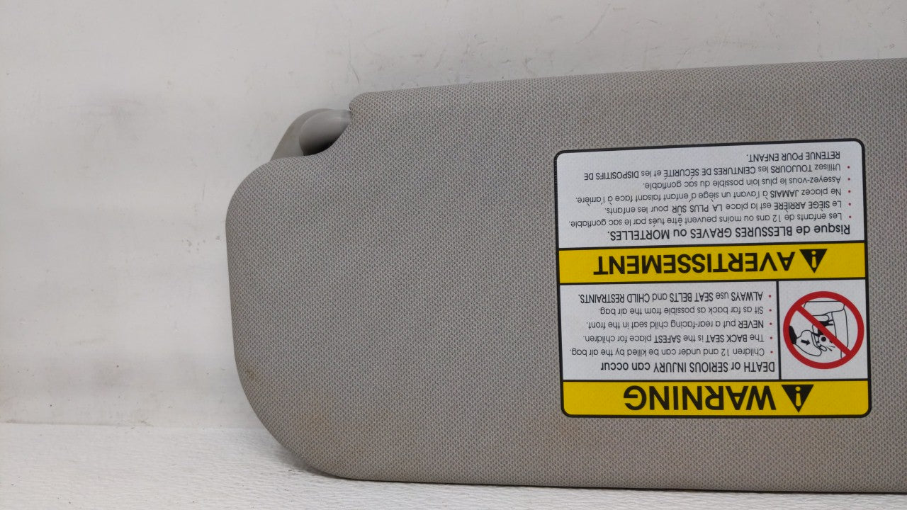 2014 Hyundai Tucson Sun Visor Shade Replacement Passenger Right Mirror Fits Fits 2010 2011 2012 2013 2015 OEM Used Auto Part