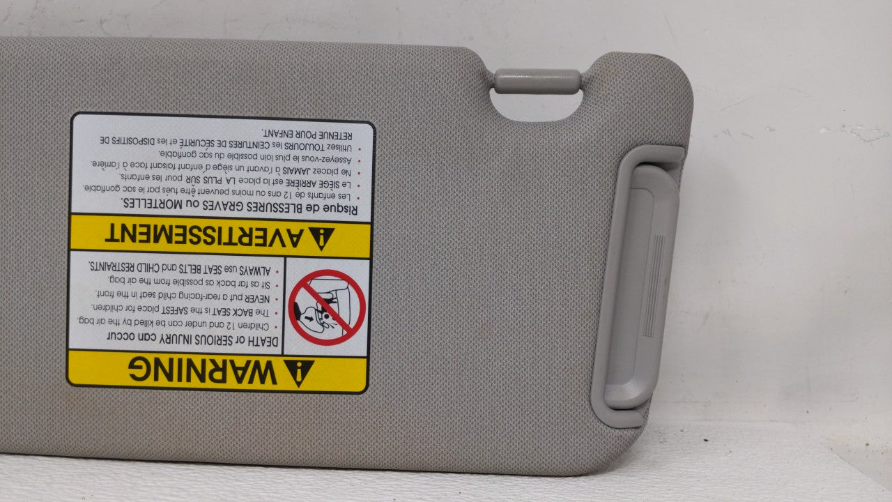 2014 Hyundai Tucson Sun Visor Shade Replacement Passenger Right Mirror Fits Fits 2010 2011 2012 2013 2015 OEM Used Auto Part