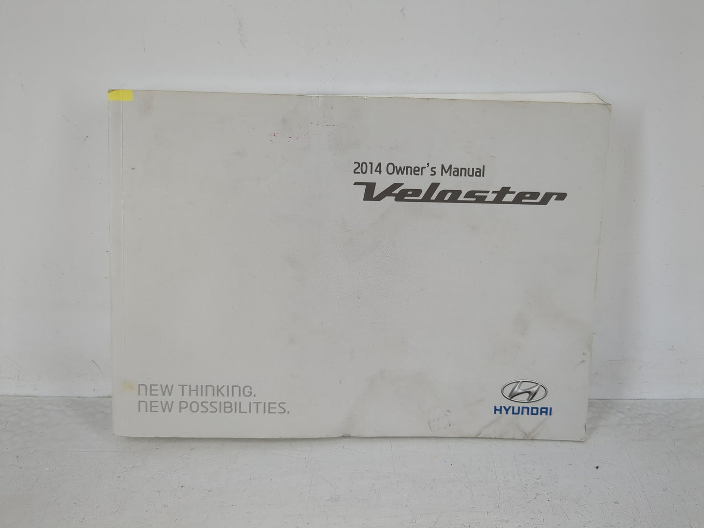 2014 Hyundai Veloster Owners Manual Book Guide P/N:E2V0-EU42D OEM Used Auto Parts - Oemusedautoparts1.com