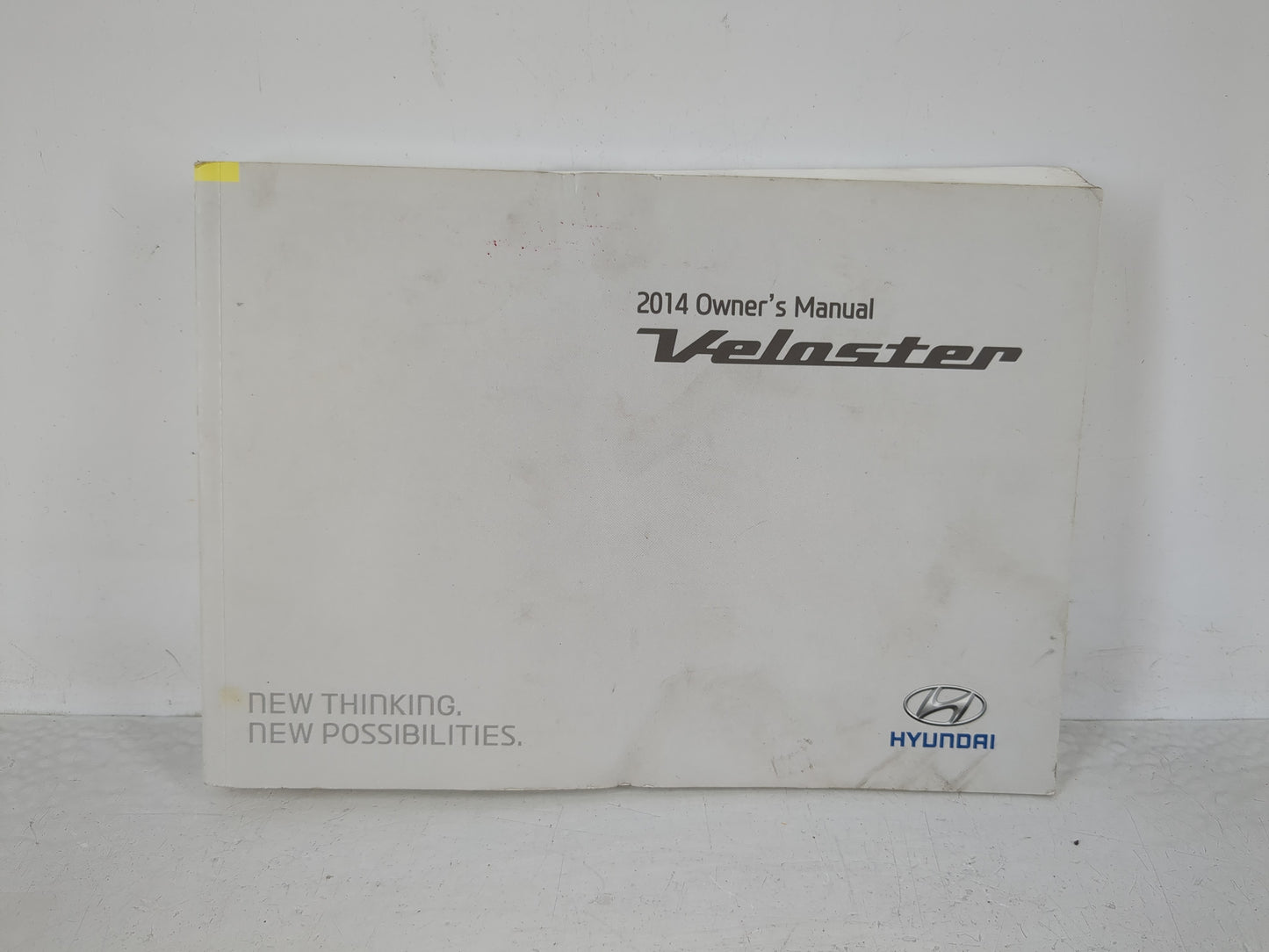 2014 Hyundai Veloster Owners Manual Book Guide P/N:E2V0-EU42D OEM Used Auto Parts - Oemusedautoparts1.com