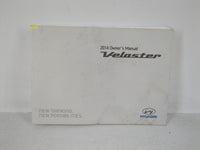 2014 Hyundai Veloster Owners Manual Book Guide P/N:E2V0-EU42D OEM Used Auto Parts - Oemusedautoparts1.com