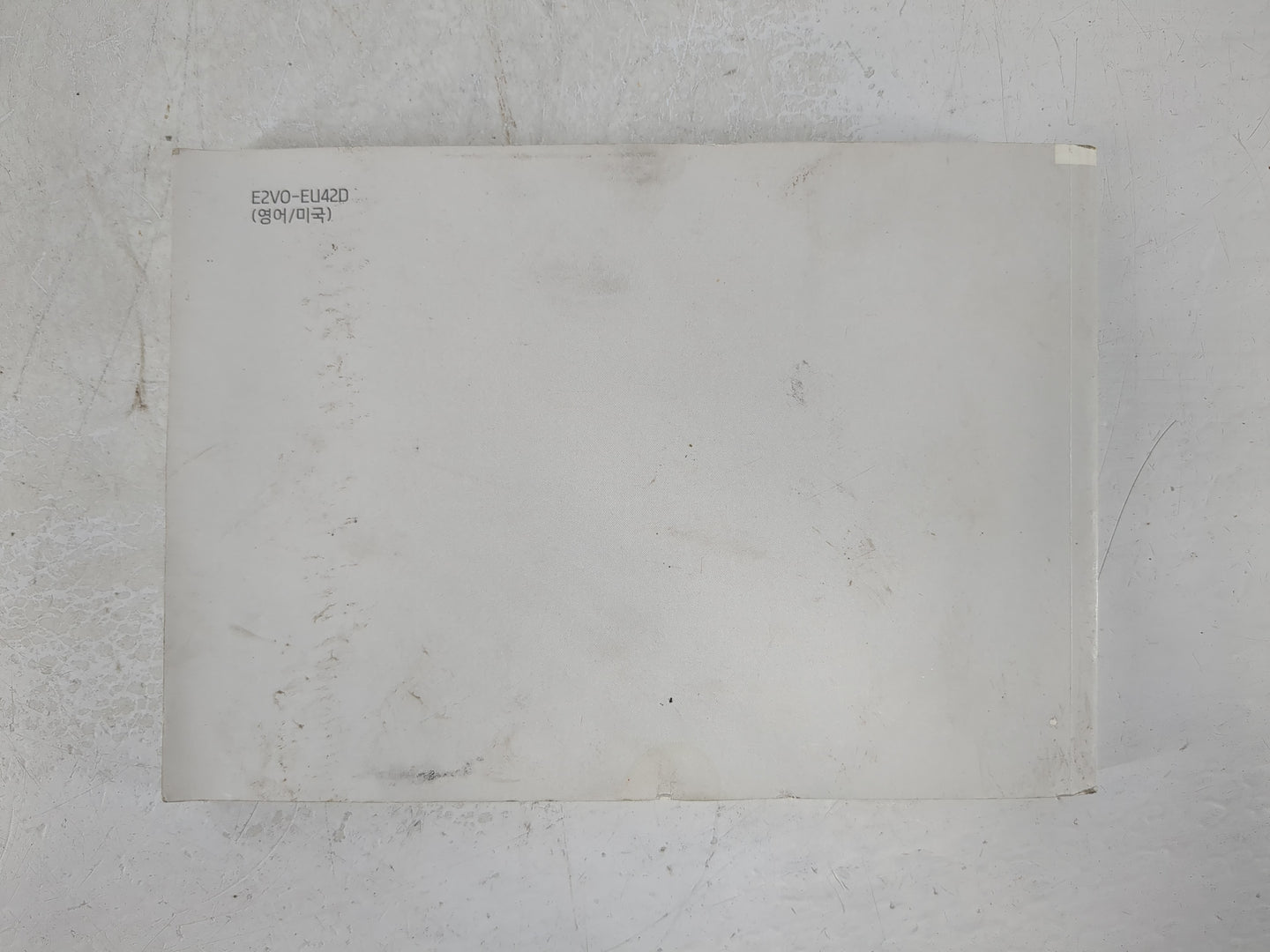 2014 Hyundai Veloster Owners Manual Book Guide P/N:E2V0-EU42D OEM Used Auto Parts - Oemusedautoparts1.com