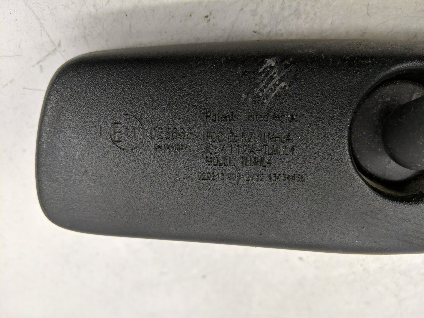 2012-2020 Hyundai Veloster Interior Rear View Mirror Replacement OEM P/N:4112A-TLMHL4 Fits OEM Used Auto Parts - Oemusedauto