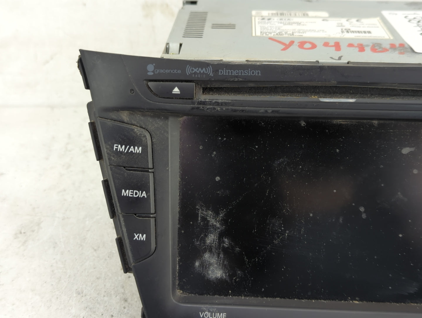 2012-2017 Hyundai Veloster Radio AM FM Cd Player Receiver Replacement P/N:96560-2V101 Fits Fits 2012 2013 2014 2015 2016 201