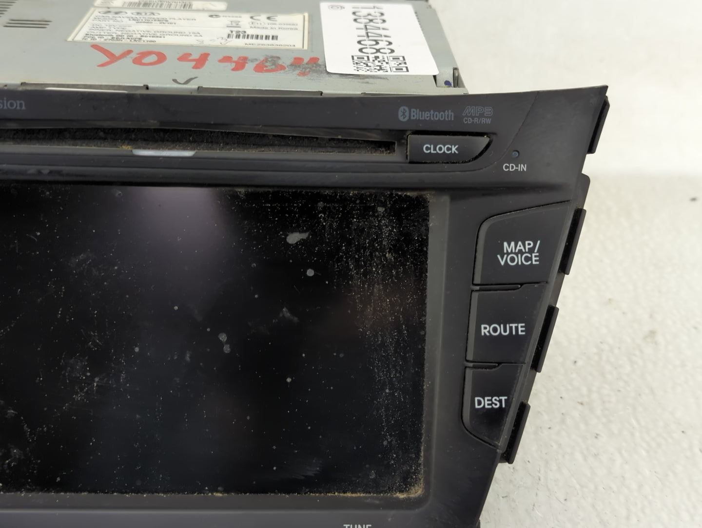 2012-2017 Hyundai Veloster Radio AM FM Cd Player Receiver Replacement P/N:96560-2V101 Fits Fits 2012 2013 2014 2015 2016 201