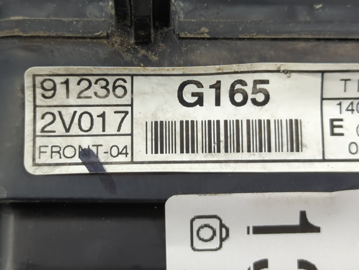 2012-2014 Hyundai Veloster Fusebox Fuse Box Panel Relay Module P/N:91236 2V017 Fits Fits 2012 2013 2014 OEM Used Auto Parts 
