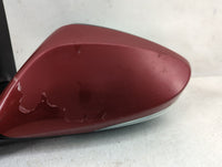 2014-2017 Hyundai Veloster Driver Left Side View Power Door Mirror Red - Oemusedautoparts1.com