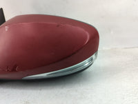 2014-2017 Hyundai Veloster Driver Left Side View Power Door Mirror Red - Oemusedautoparts1.com