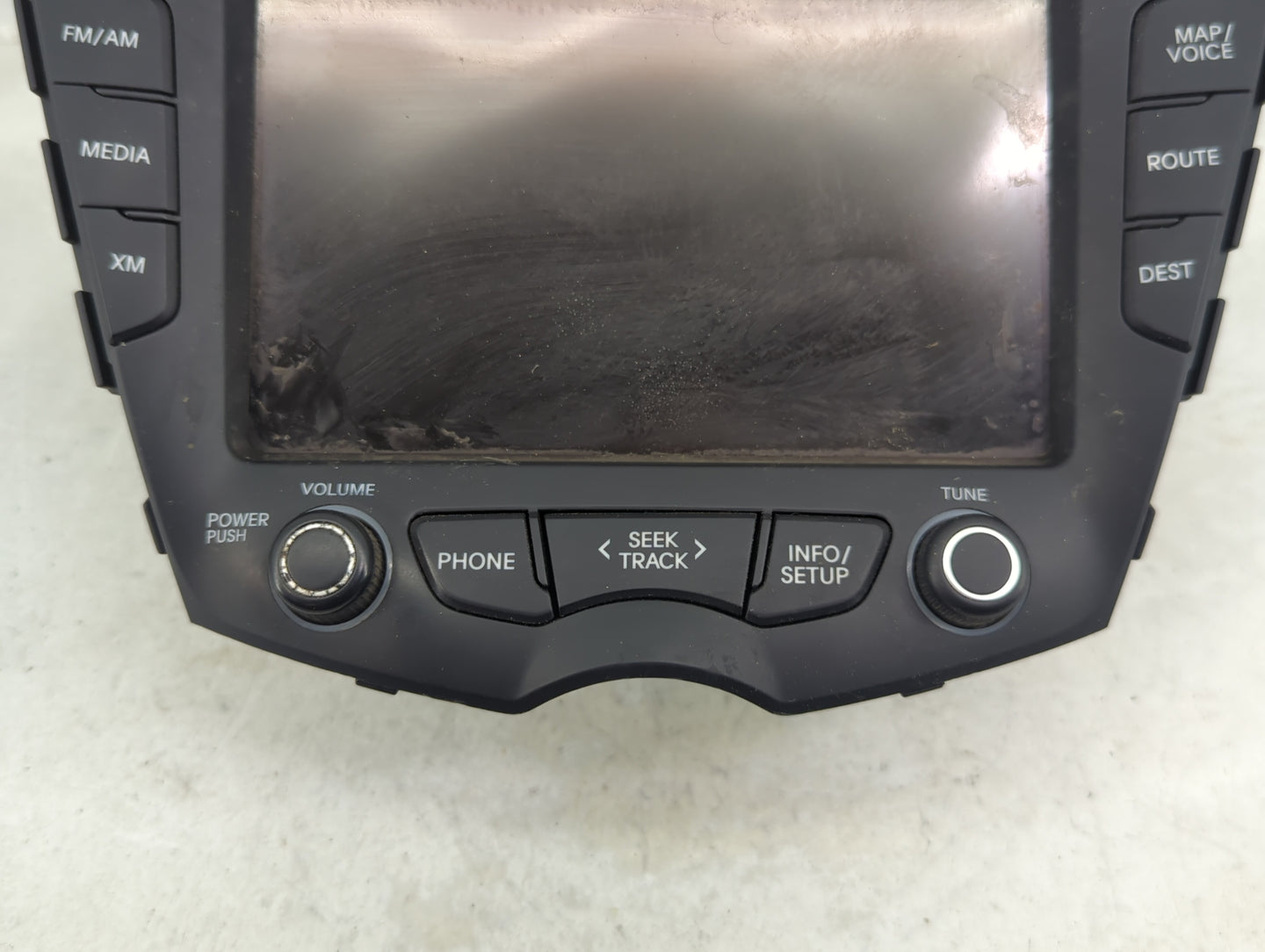 2012-2015 Hyundai Veloster Radio AM FM Cd Player Receiver Replacement P/N:LNC1700ENFS 96560-2V700 Fits Fits 2012 2013 2014 2