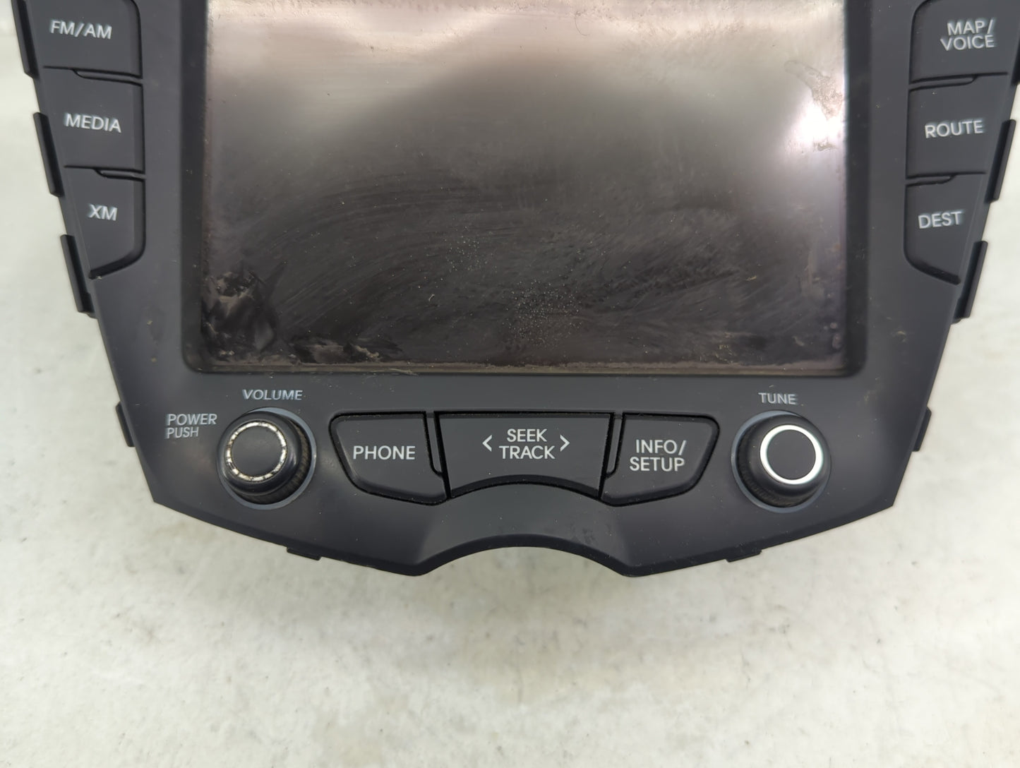 2012-2015 Hyundai Veloster Radio AM FM Cd Player Receiver Replacement P/N:LNC1700ENFS 96560-2V700 Fits Fits 2012 2013 2014 2