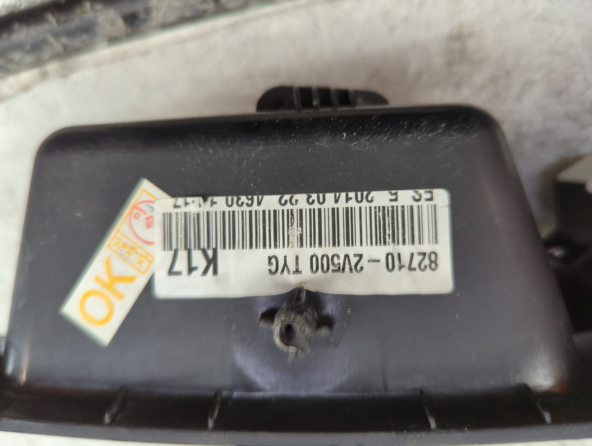 2012-2017 Hyundai Veloster Master Power Window Switch Replacement Driver Side Left P/N:82710-2V500 TYG Fits OEM Used Auto Pa