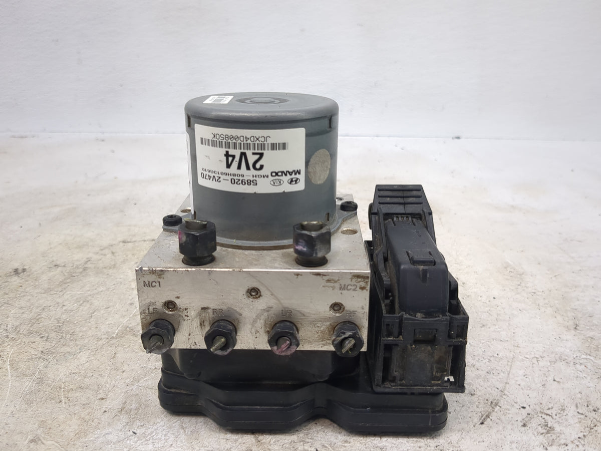 2014 Hyundai Veloster Anti-Lock Brake ABS Pump Module Actuator OEM P/N:58920-2V470 BE6003G606 Fits OEM Used Auto Parts - Oem