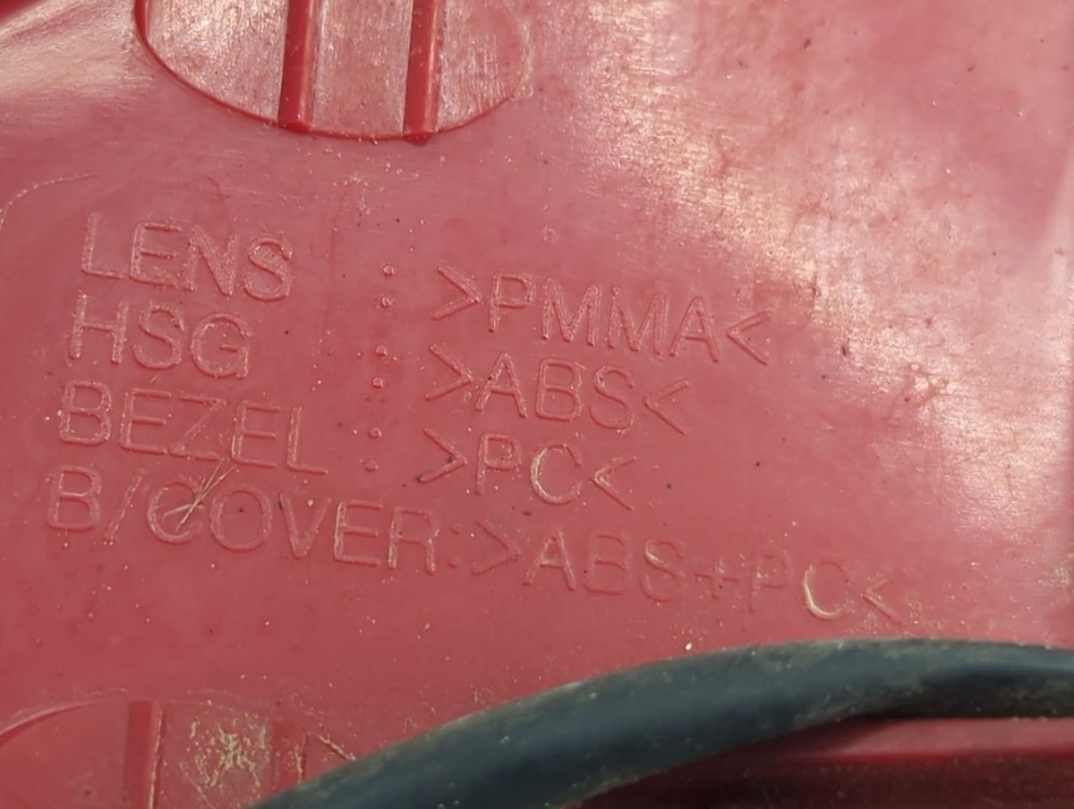 2012-2017 Hyundai Veloster Tail Light Assembly Driver Left OEM Fits Fits 2012 2013 2014 2015 2016 2017 OEM Used Auto Parts -