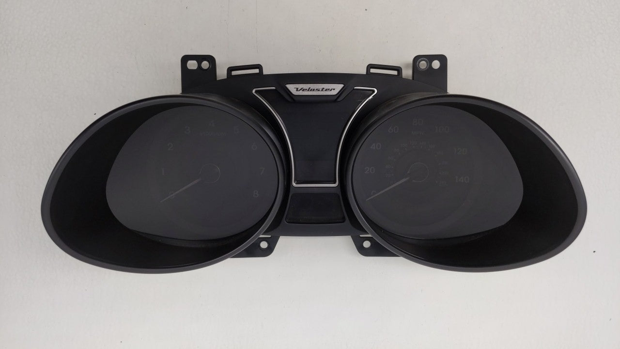 2012-2015 Hyundai Veloster Instrument Cluster Speedometer Gauges P/N:94011-2V321 94001-2V321RDR Fits Fits 2012 2013 2014 201