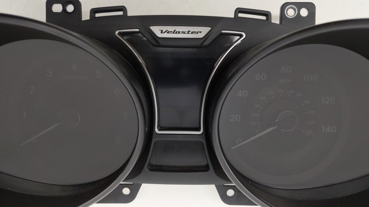 2012-2015 Hyundai Veloster Instrument Cluster Speedometer Gauges P/N:94011-2V321 94001-2V321RDR Fits Fits 2012 2013 2014 201