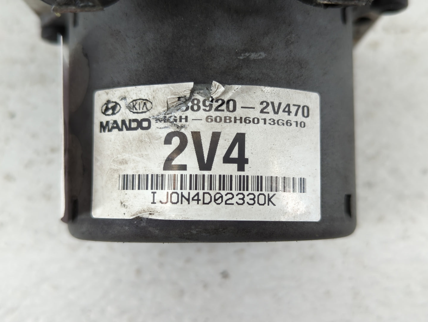 2014 Hyundai Veloster ABS Pump Control Module Replacement P/N:58920-2V470 Fits OEM Used Auto Parts - Oemusedautoparts1.com