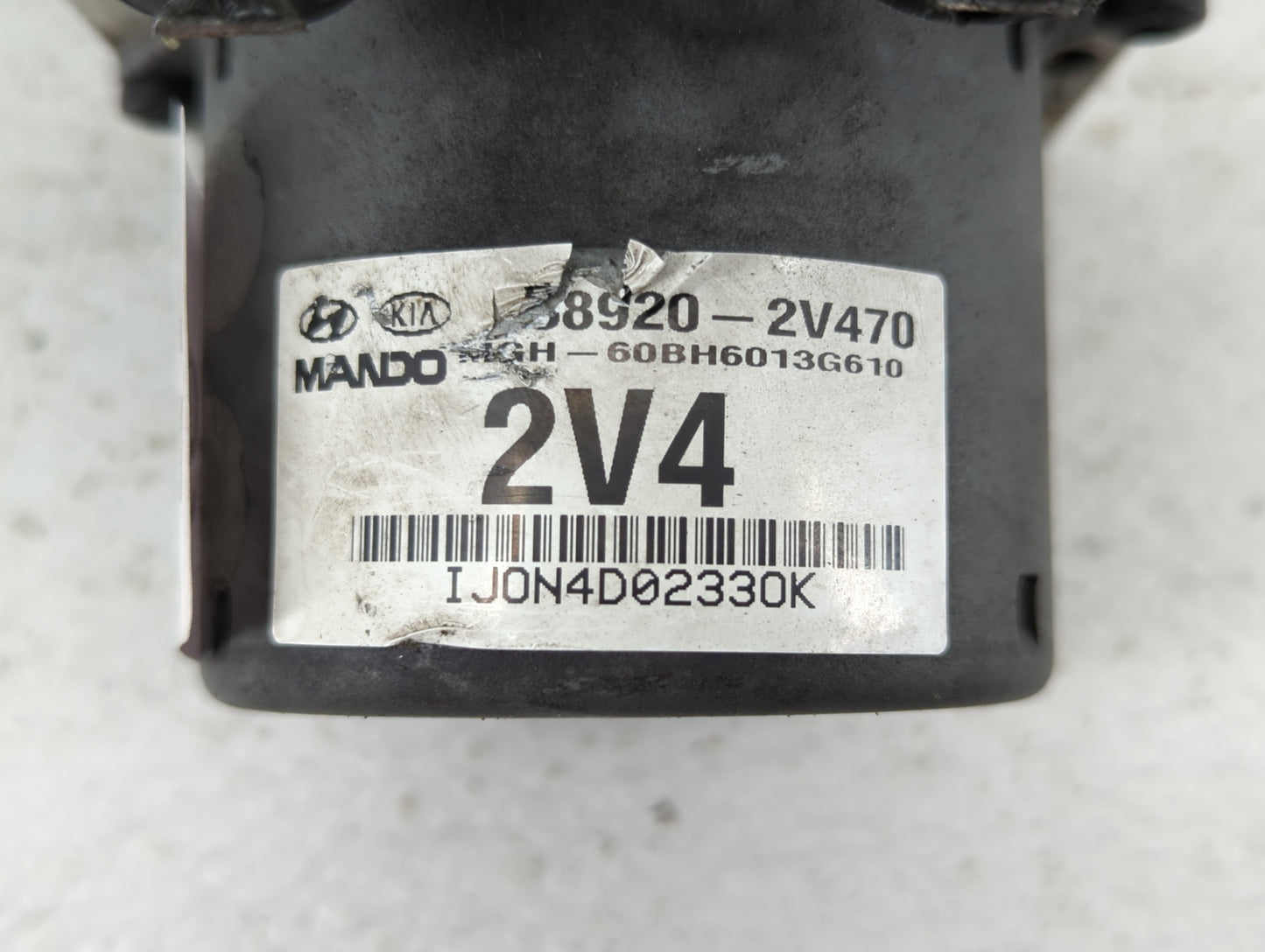 2014 Hyundai Veloster ABS Pump Control Module Replacement P/N:58920-2V470 Fits OEM Used Auto Parts - Oemusedautoparts1.com