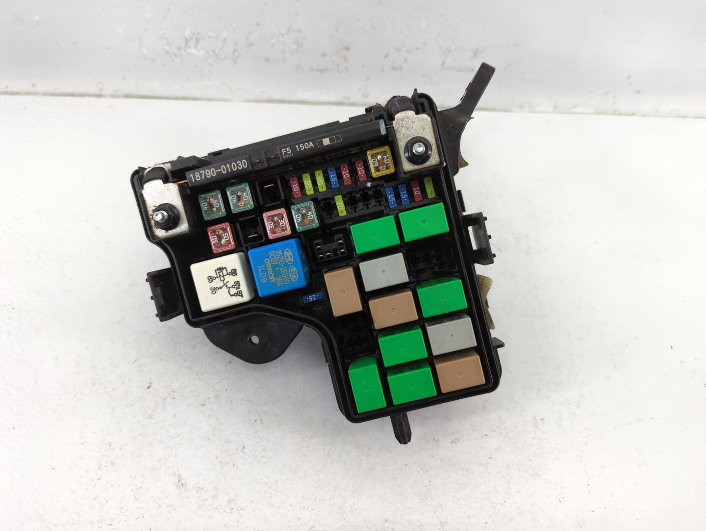 2012-2014 Hyundai Veloster Fusebox Fuse Box Panel Relay Module P/N:91301 2V055 Fits Fits 2012 2013 2014 OEM Used Auto Parts 