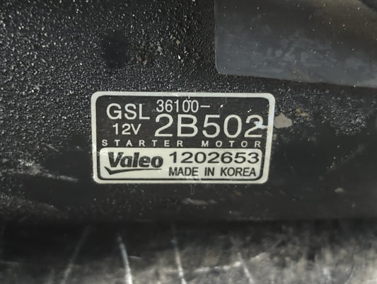 2012-2020 Hyundai Veloster Car Starter Motor Solenoid OEM P/N:36100-2B502 Fits OEM Used Auto Parts