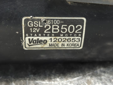 2012-2020 Hyundai Veloster Car Starter Motor Solenoid OEM P/N:36100-2B502 Fits OEM Used Auto Parts