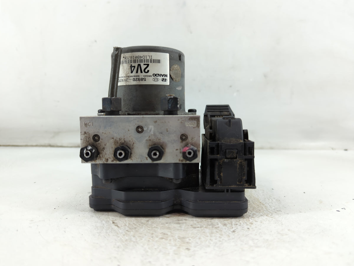 2014 Hyundai Veloster Anti-Lock Brake ABS Pump Module Actuator OEM P/N:58920-2V470 BE6003G606 Fits OEM Used Auto Parts - Oem