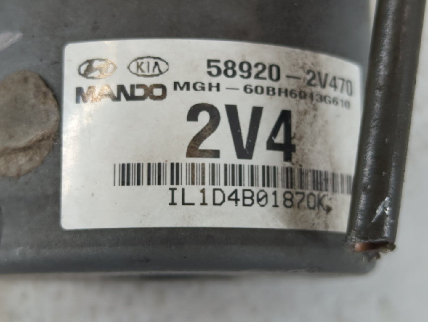 2014 Hyundai Veloster ABS Pump Control Module Replacement P/N:58920-2V470 BE6003G606 Fits OEM Used Auto Parts - Oemusedautop