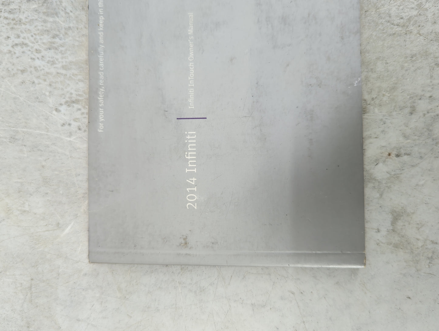 2014 Infiniti G35 Owners Manual Book Guide P/N:N14E 0V37U0 OEM Used Auto Parts - Oemusedautoparts1.com