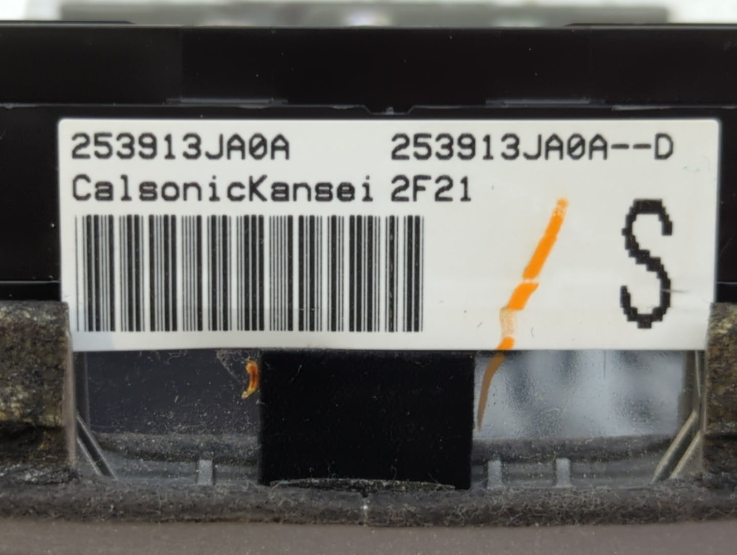 2013-2013 Infiniti Jx35 Radio Control Panel - Oemusedautoparts1.com