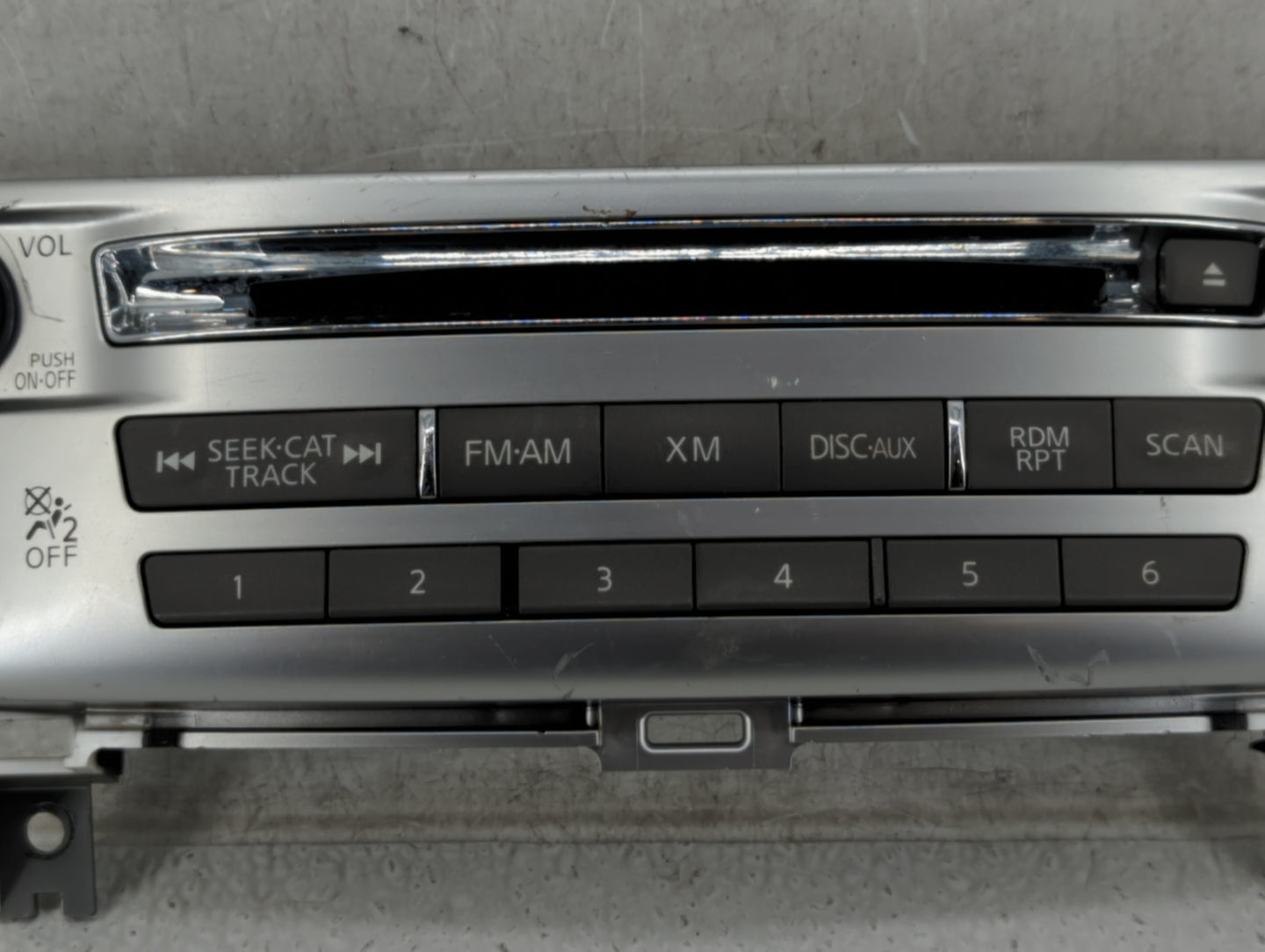 2013-2013 Infiniti Jx35 Radio Control Panel - Oemusedautoparts1.com