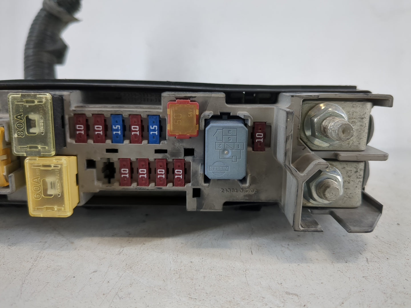 2014 Infiniti M35 Fusebox Fuse Box Panel Relay Module P/N:24381 JA70A Fits OEM Used Auto Parts - Oemusedautoparts1.com