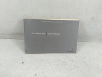 2014 Infiniti Q50 Owners Manual Book Guide P/N:0M14E 0V37U0 OEM Used Auto Parts - Oemusedautoparts1.com