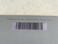 2014 Infiniti Q50 Owners Manual Book Guide P/N:0M14E 0V37U0 OEM Used Auto Parts - Oemusedautoparts1.com
