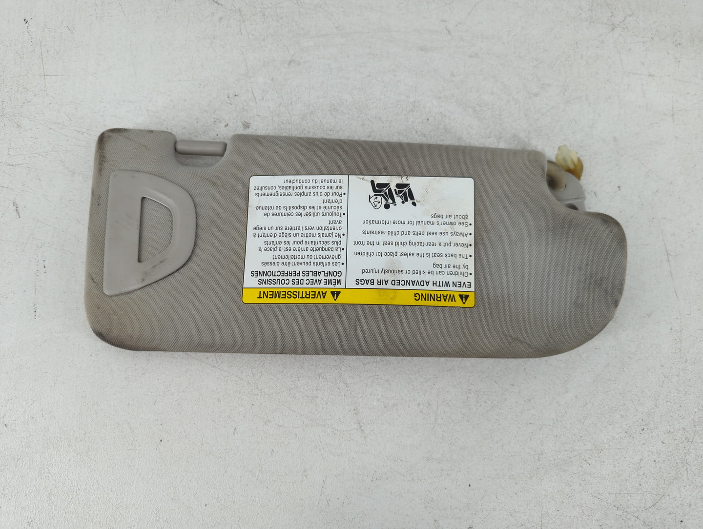 2014-2020 Infiniti Q50 Sun Visor Shade Replacement Driver Left Mirror Fits Fits 2014 2015 2016 2017 2018 2019 2020 OEM Used 
