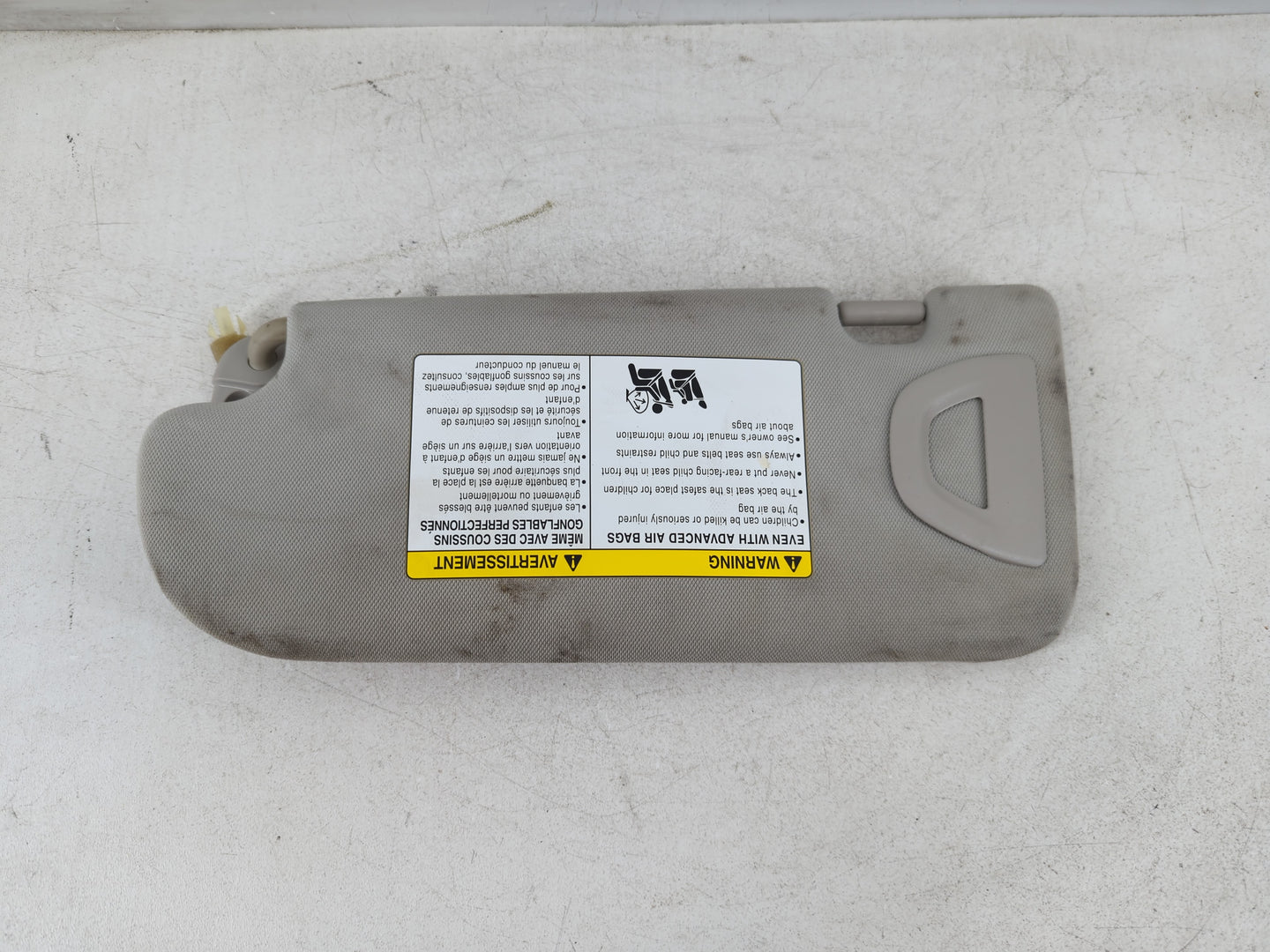 2014-2020 Infiniti Q50 Sun Visor Shade Replacement Passenger Right Mirror Fits Fits 2014 2015 2016 2017 2018 2019 2020 OEM U